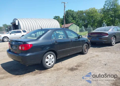 2005 Toyota Corolla Le из США, поврежденный, VIN 2T1BR30E55C424105